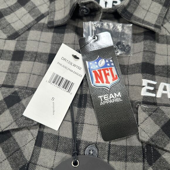NFL - PHILADELPHIA EAGLES x Darius Rucker - Men's Gray Flannel SHIRT - Small - Picture 5 of 8
